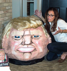 2015 - Donald Trump 374 lb. "Trumpkin" "Make Pumpkins Great Again"