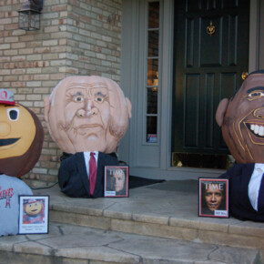 2008 Brutus Buckeye 217 lbs., Senator John McCain 290 lbs. & Senator Barack Obama 285 lbs.