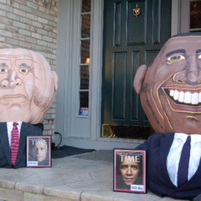 2008 John McCain 290 lbs. & Barack Obama 285 lbs.