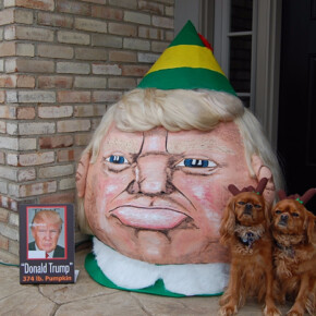 2015 Buddy the Elf TrumpKin 374 lb. with Secret Service
