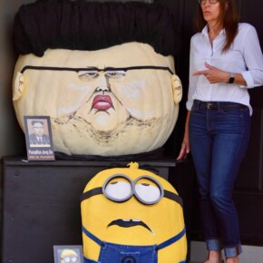 2017 'Despicable HE' PumpKim Jung Un 386 lbs. & Annoyed Minion 143 lbs.
