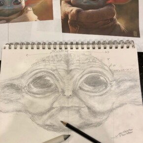 2020 Baby YodaKin sketch